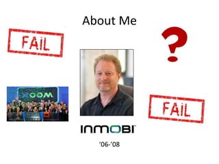 About Me
ActivityNet
  ‘99-01                  ‘12-present




  ‘04-’06                    ‘10-’12


                ‘06-’08
 