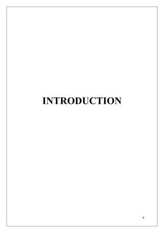 6
INTRODUCTION
 