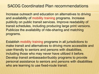 HOW TO GET INVOLVED IN TRANSPORTATION PLANNING
 