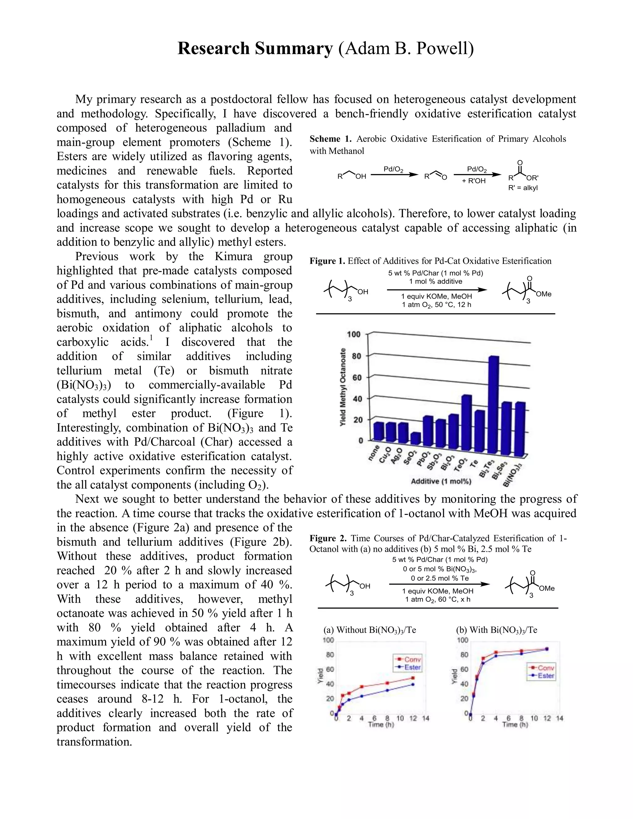 Postdoctoral Research Summary | PDF