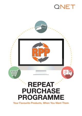 REPEAT
PURCHASE
PROGRAMME
Your Favourite Products, When You Want Them
 