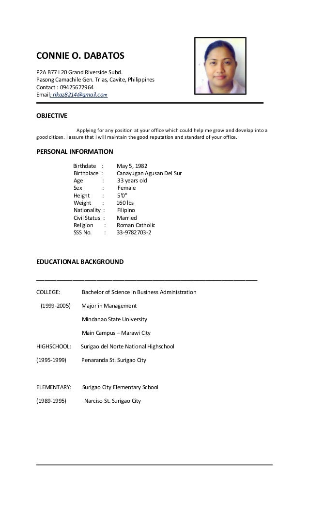 curriculum for application vitae school sample graduate resume2 dabatos connie curriculum for application vitae school sample graduate resume2 dabatos connie