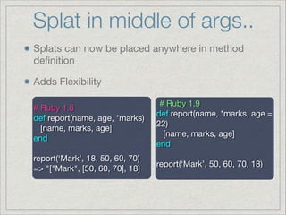 What's new in Ruby 2.0 | PPT