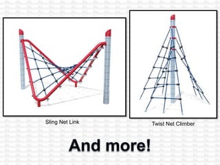 Sling Net Link Twist Net Climber
 