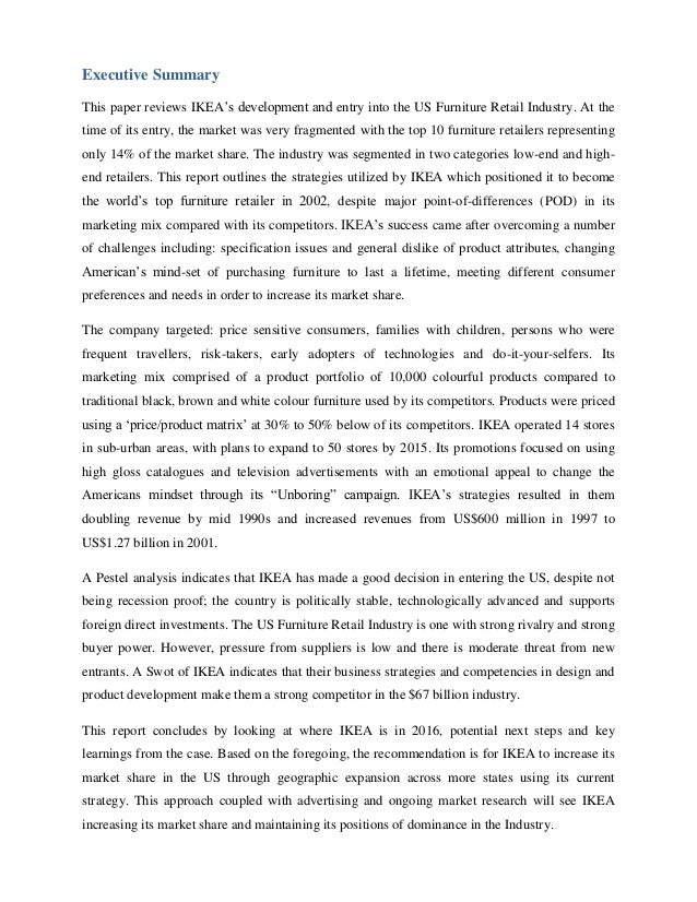 executive summary