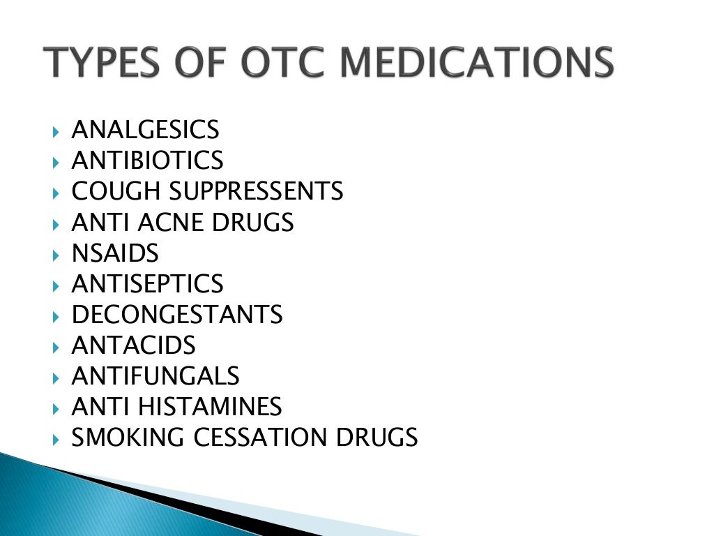OTC MEDICATIONS