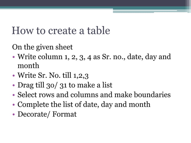 Excel training for beginners | PPTX