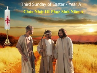 7
Third Sunday of Easter - Year A
Chúa Nhật III Phục Sinh Năm A
 