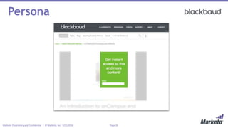 Page 26Marketo Proprietary and Confidential | © Marketo, Inc. 9/21/2016
Persona
 