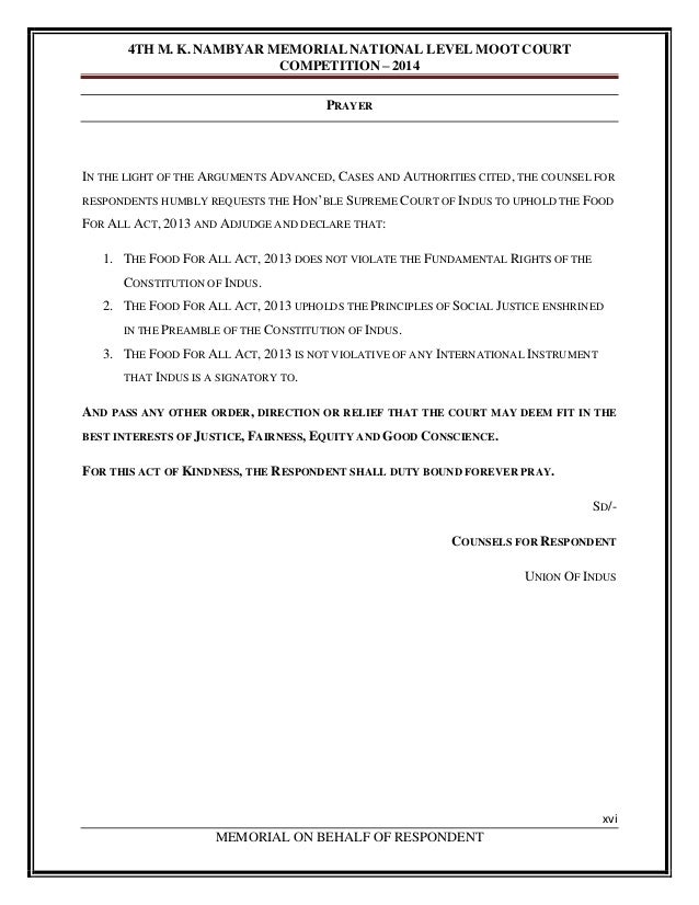 Moot Memo Essay Sample