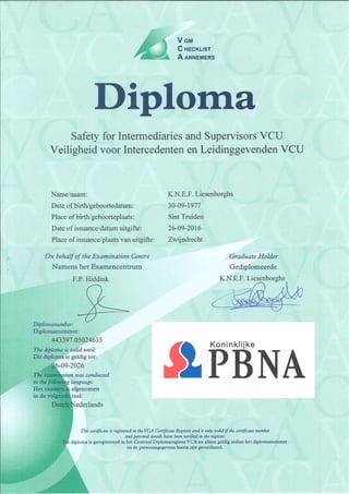 VCU Diploma Kris