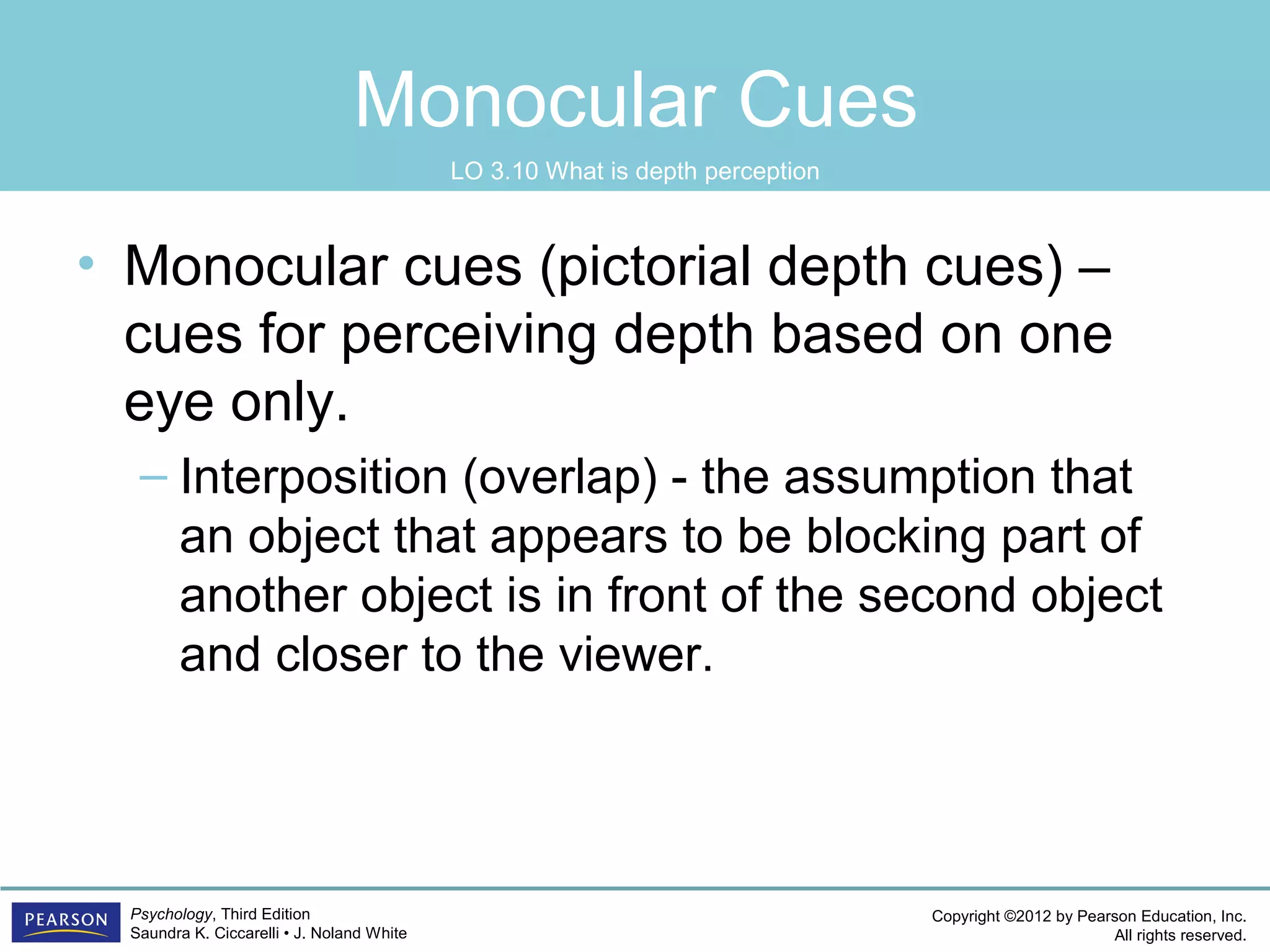 PSYC1101 Chapter 3 Powerpoint | PPT