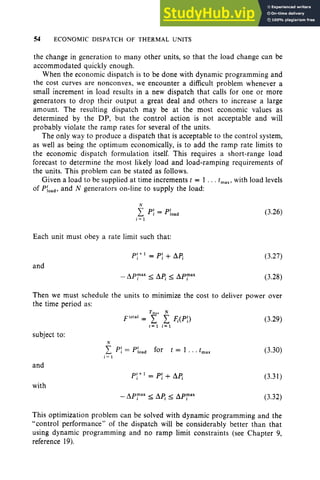 3 Economic Dispatch Of Thermal | PDF