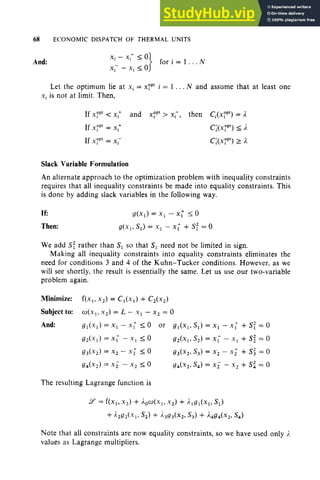 3 Economic Dispatch Of Thermal | PDF | Gas and Electric | Home Utilities