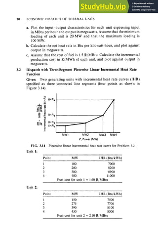 3 Economic Dispatch Of Thermal | PDF | Gas and Electric | Home Utilities