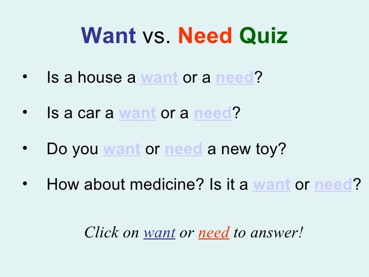 Want To Vs Would Like To