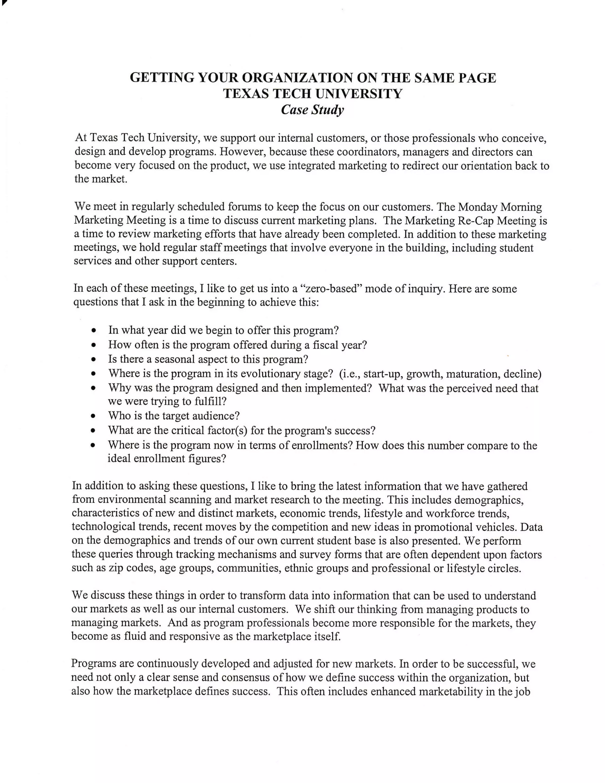 Case Study Sample PDF