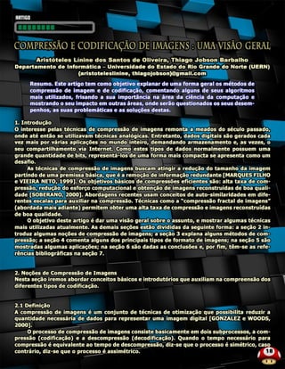 3ª edicao redinfo, a sua revista eletrônica de computação