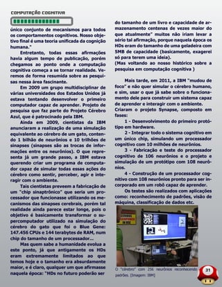 3ª edicao redinfo, a sua revista eletrônica de computação