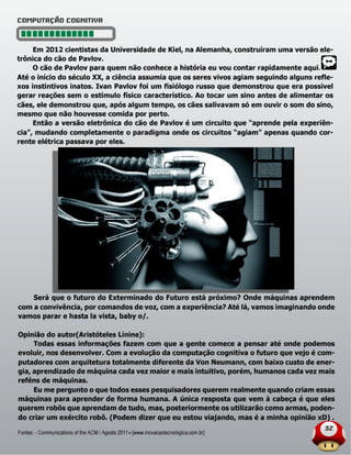 3ª edicao redinfo, a sua revista eletrônica de computação
