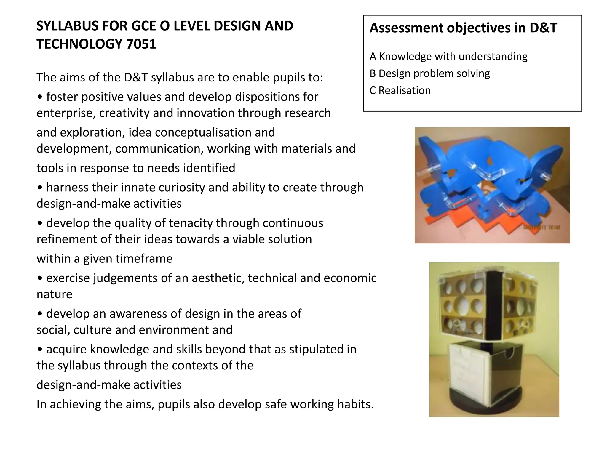 3E Design & Technology | PPT