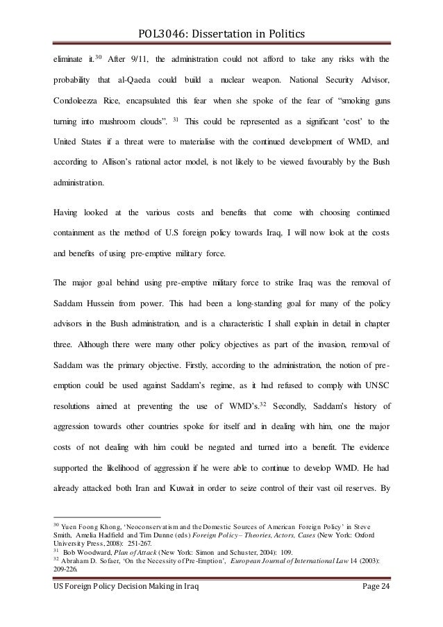 Dissertation on business decision making