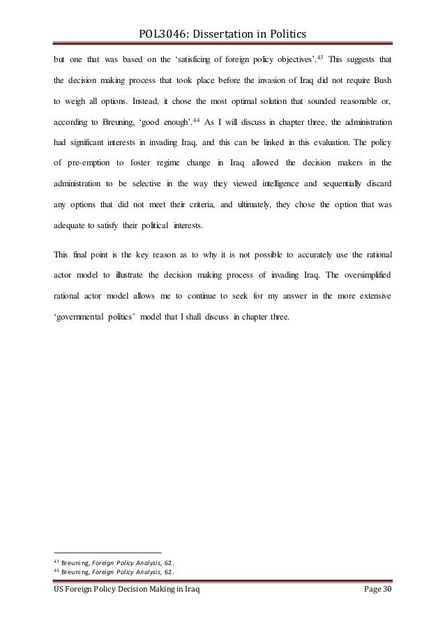 International relations dissertation examples picture