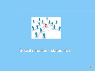 Final teaching demo with narration- social structure
