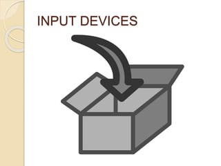 INPUT DEVICES
 