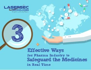 Effective Ways
for Pharma Industry to
in Real Time
3
Safeguard the Medicines
 