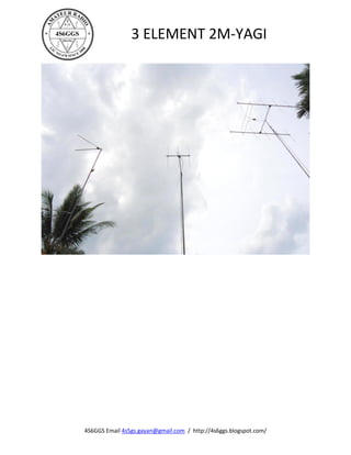 3 ELEMENT 2M-YAGI




4S6GGS Email 4s5gs.gayan@gmail.com / http://4s6ggs.blogspot.com/
 