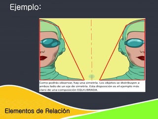 Elementos de Relación
Ejemplo:
 
