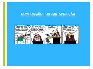 +
COMPOSIÇÃO POR JUSTAPOSIÇÃO
 