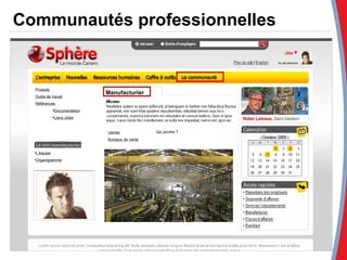 Communautés professionnelles  Qui joindre ? Produits Outils de travail Références Documentation Liens utiles L’équipe Organigramme Manufacturier manufacturier Usines Bureaux de vente 