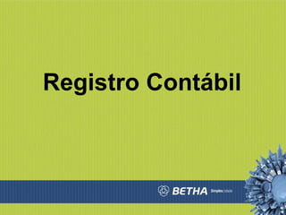 Registro Contábil 