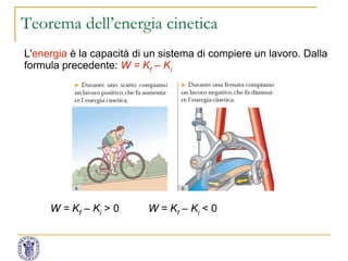 energia cinetica potenziale bicilettafisica della bicicletta
