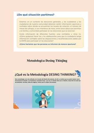 Metodologí:a Desing Thinjing
