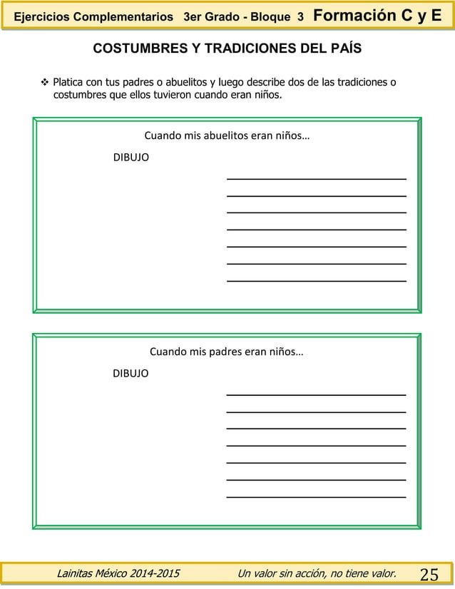 3er grado bloque 3 ejercicios complementarios