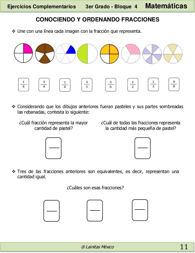 3er grado bloque 4 ejercicios complementarios