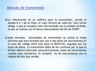 Protocolo por códigosProtocolo de comunicaciónPROTOCOLO POR SEÑALESSe utilizan algunas señales de la norma RS-232-C para que los dispositivos indiquen si pueden recibir o no información. 