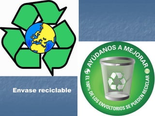 Envase reciclable
 