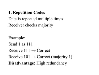 Comprehensive Overview of Error Detection and Correction Techniques in ...