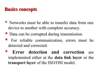 Comprehensive Overview of Error Detection and Correction Techniques in ...