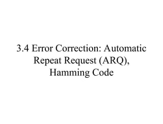 Comprehensive Overview of Error Detection and Correction Techniques in ...