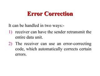 Comprehensive Overview of Error Detection and Correction Techniques in ...