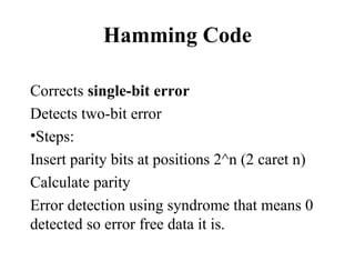 Comprehensive Overview of Error Detection and Correction Techniques in ...