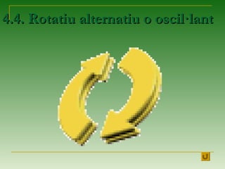 4.4. Rotatiu alternatiu o oscil·lant4.4. Rotatiu alternatiu o oscil·lant
 