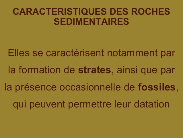 Datation des roches sédimentaires