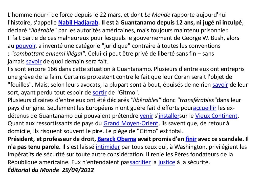 l’analyse d’une nouvelle journalistique.