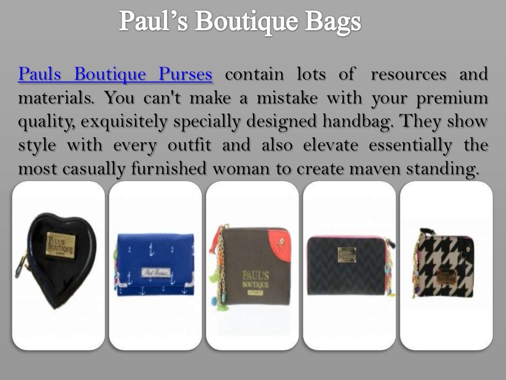 3 exclusive collections of pauls boutique